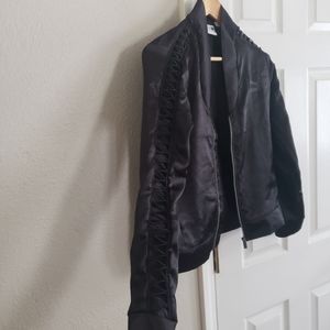 Puma satin athleisure jacket